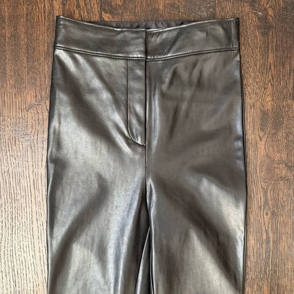BABATON Black Faux Leather Leggings - Picture 2 of 7